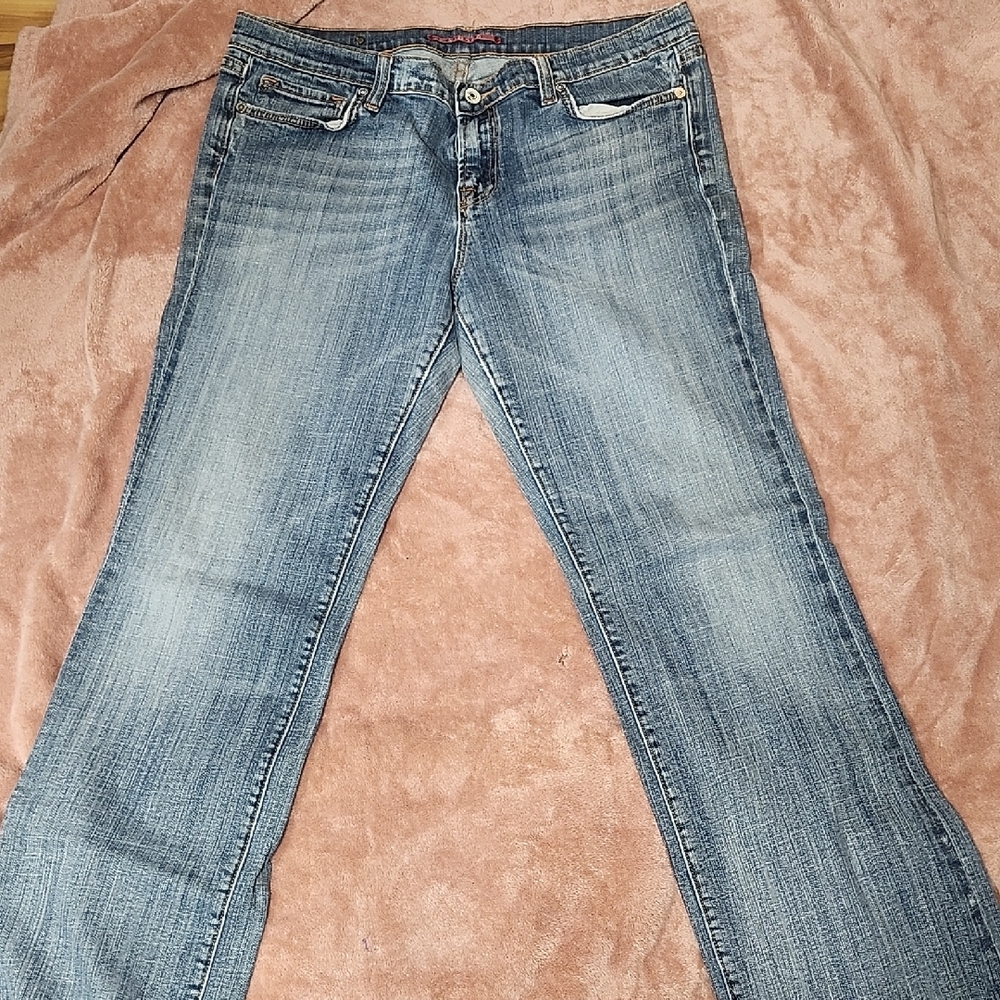 Vigoss Light Blue Boot Cut Jeans for Women